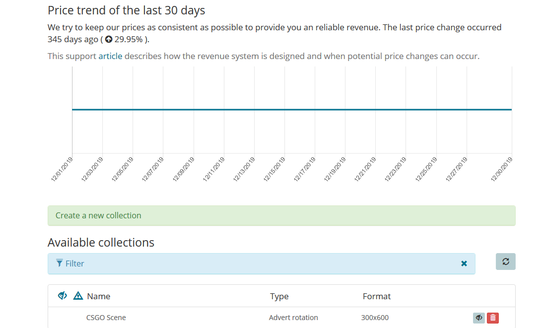 Kollektionen - Screenshot