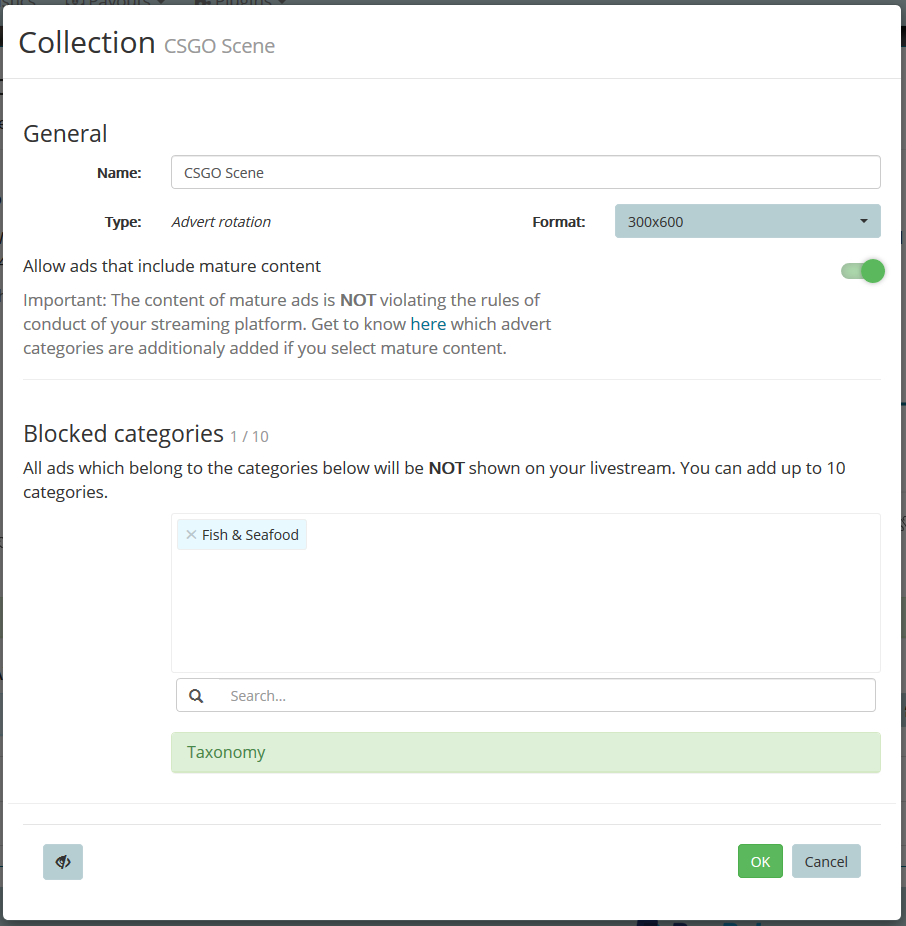 Kollektionen - Detail Screenshot